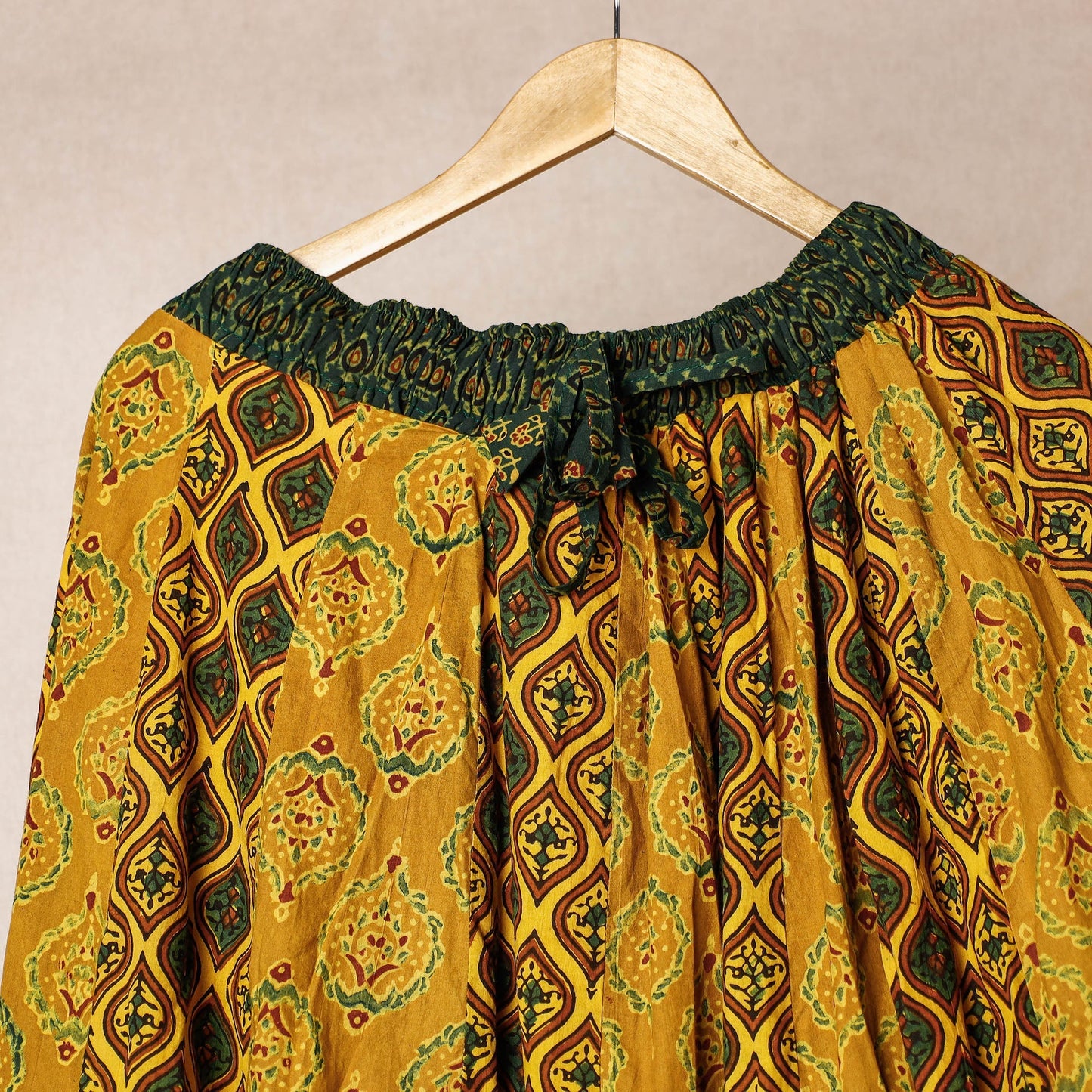 ajrakh long skirt
