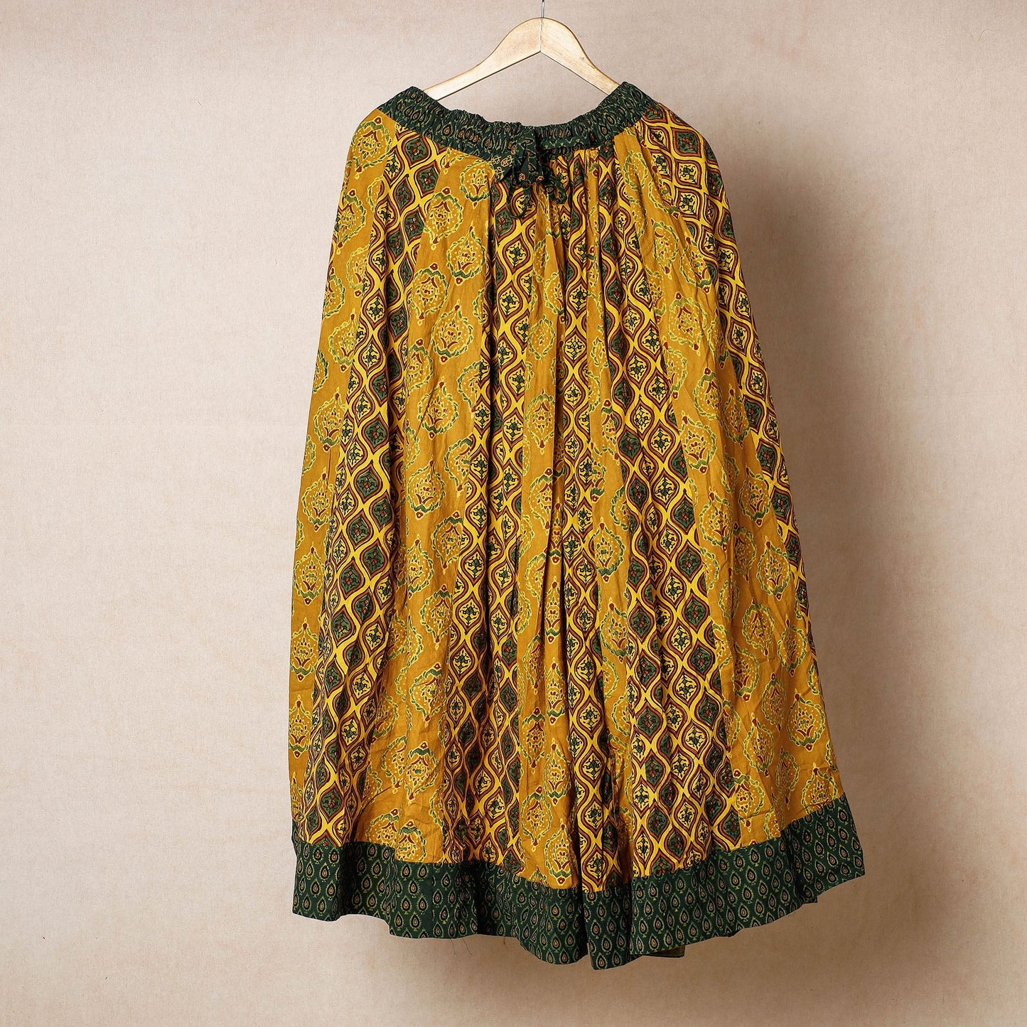 ajrakh long skirt