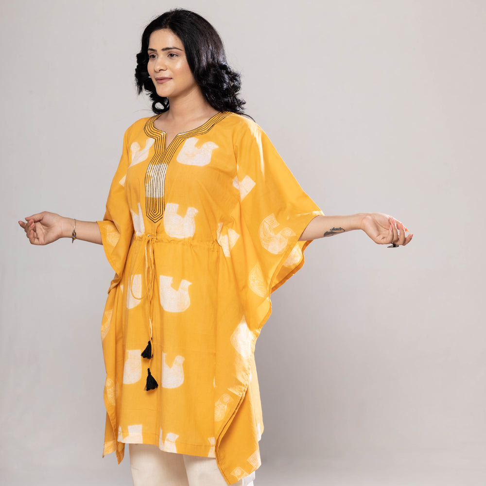 Nui Shibori Kaftan