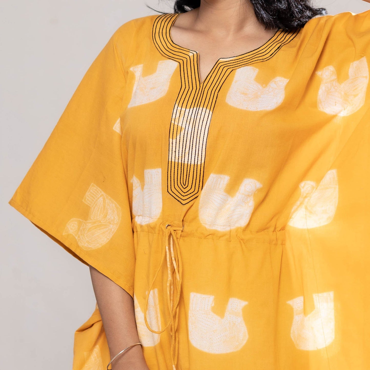Nui Shibori Kaftan