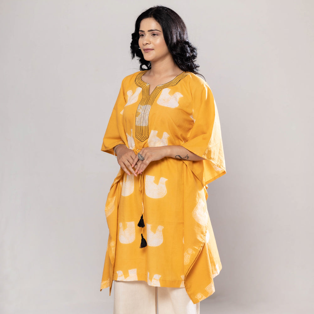 Nui Shibori Kaftan