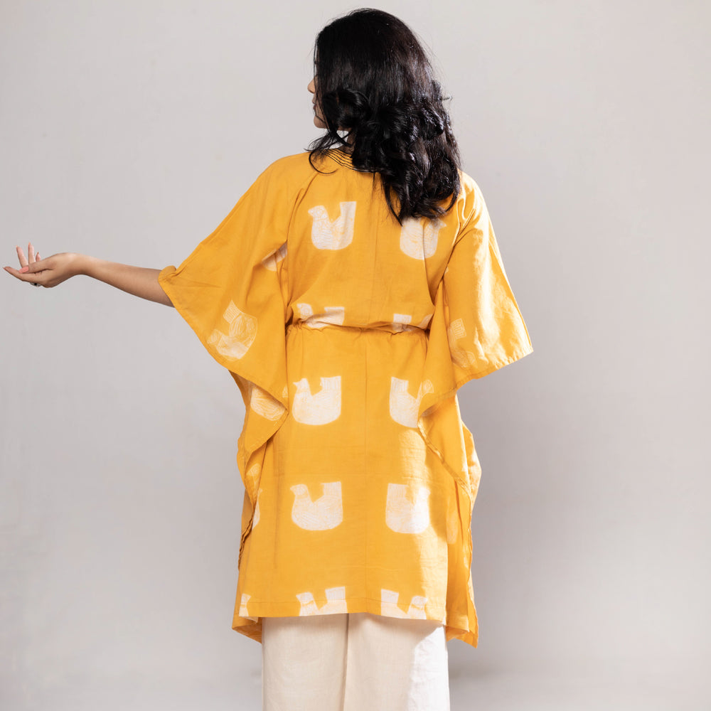 Nui Shibori Kaftan