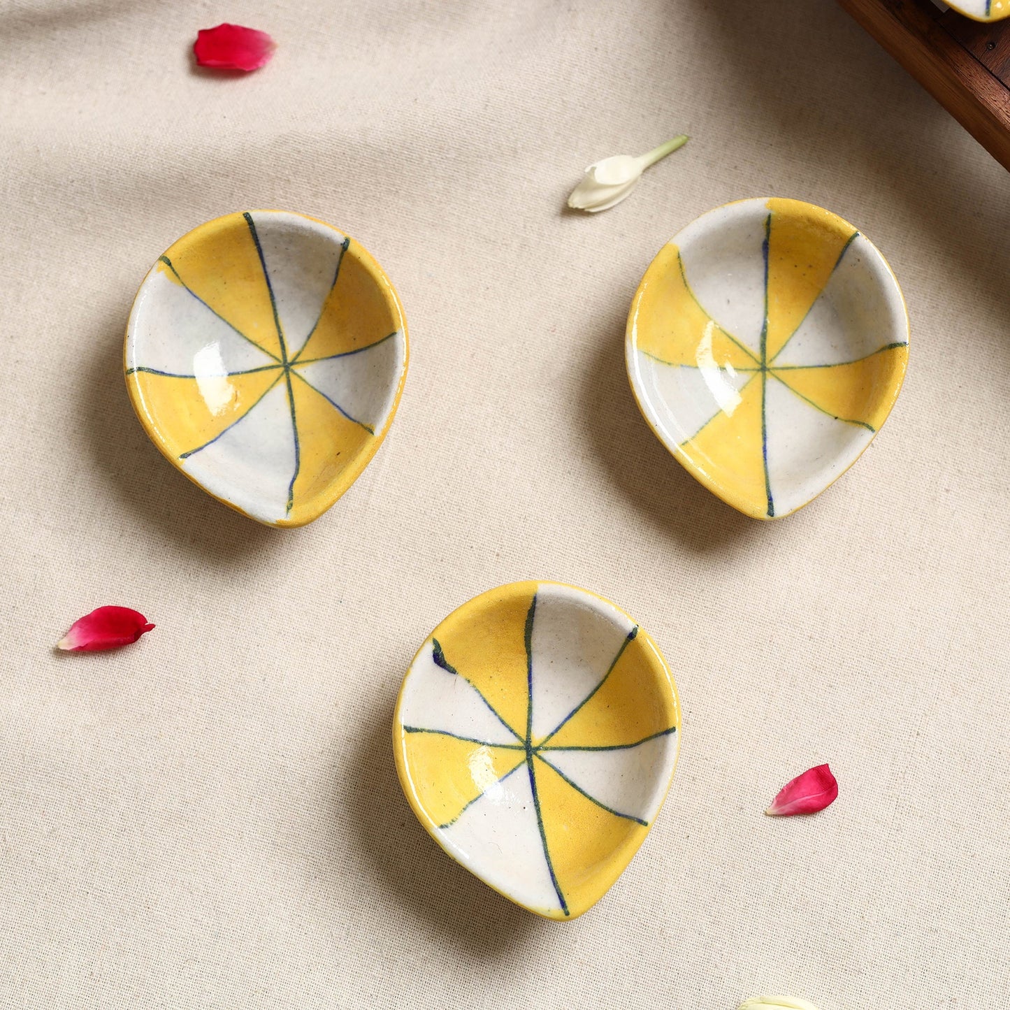 Shop Decorative Blue Pottery Diyas