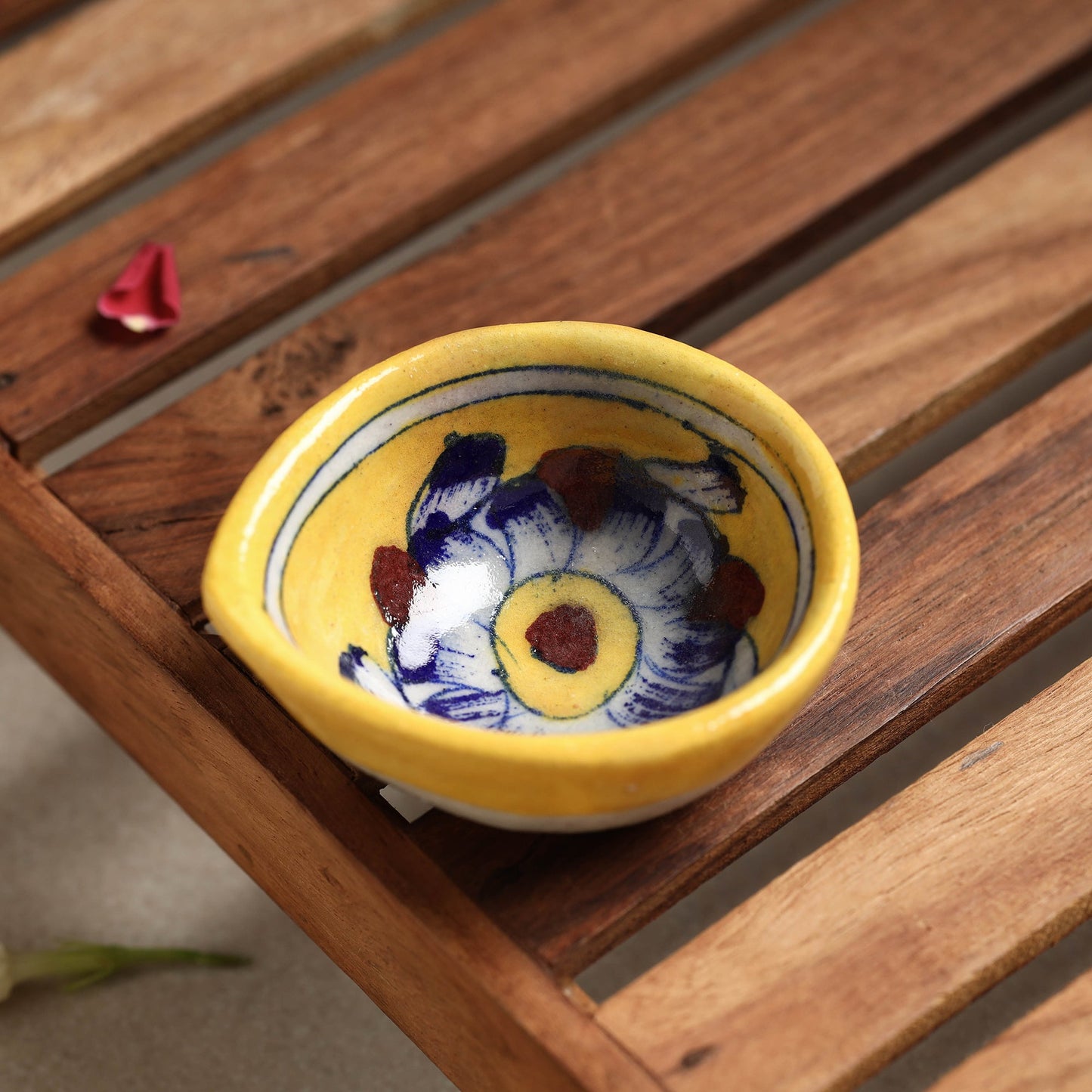 Original Blue Pottery Ceramic Diyas