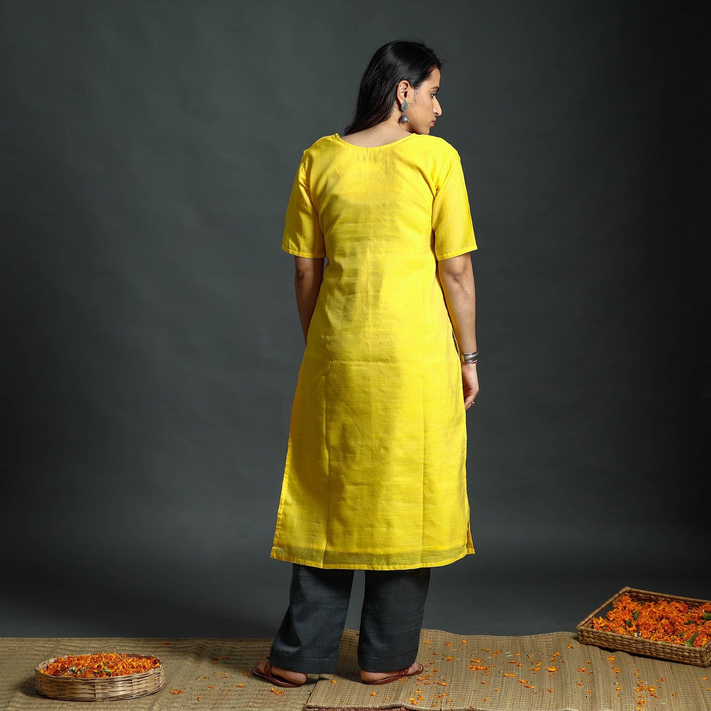 jamdani kurta set