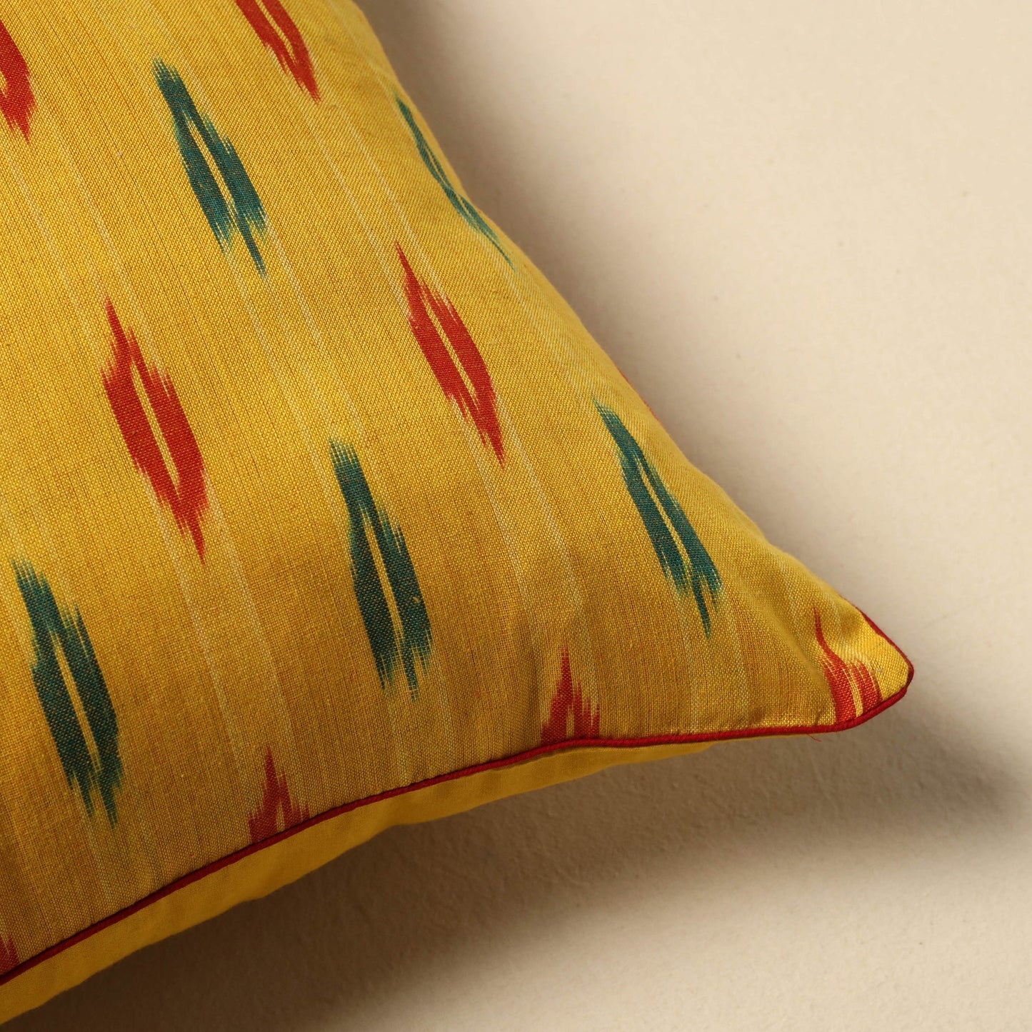 Pochampally ikat weave cushion cover 26 - handcrafted