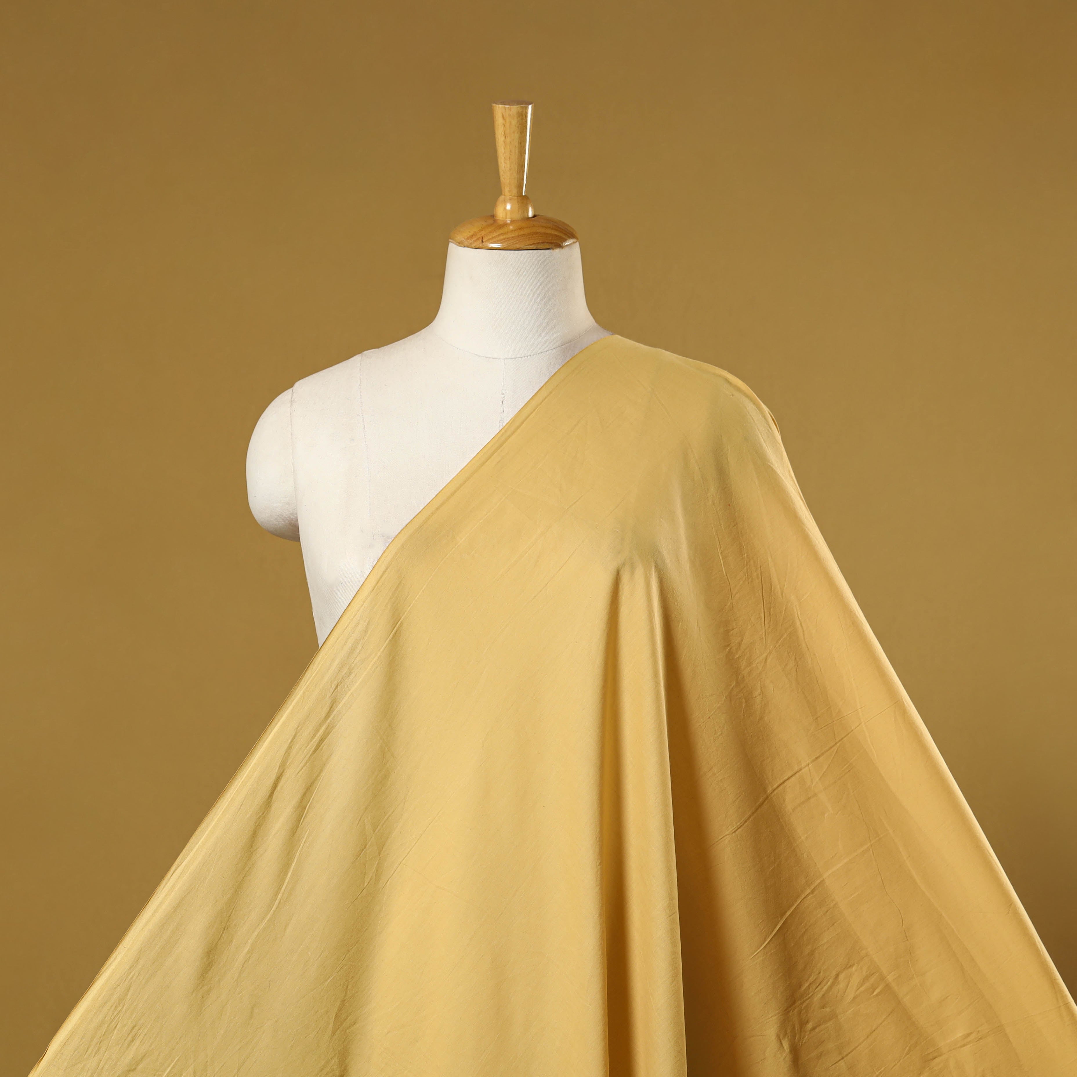 Yellow - South Cotton Prewashed Plain Dyed Fabric 14