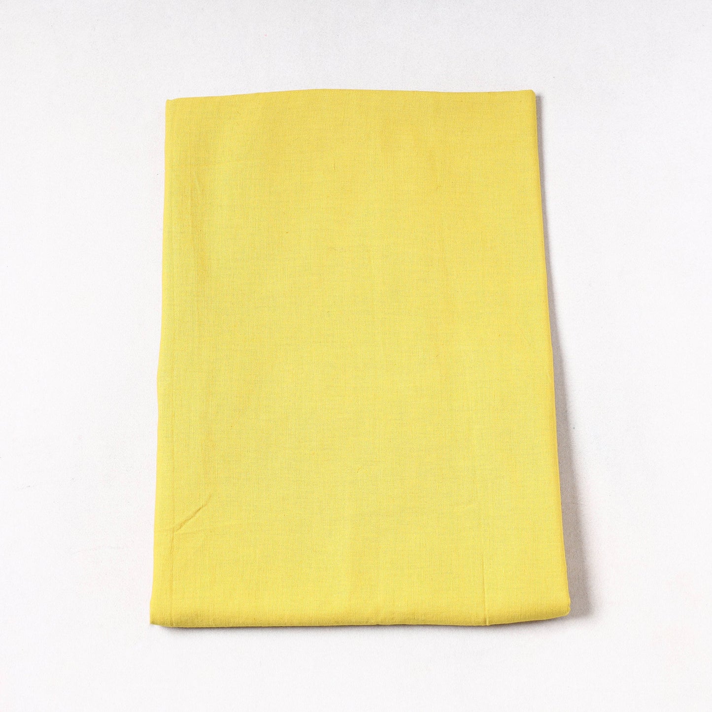 Yellow - Prewashed Plain Dyed Flex Cotton Precut Fabric (1 meter) 41