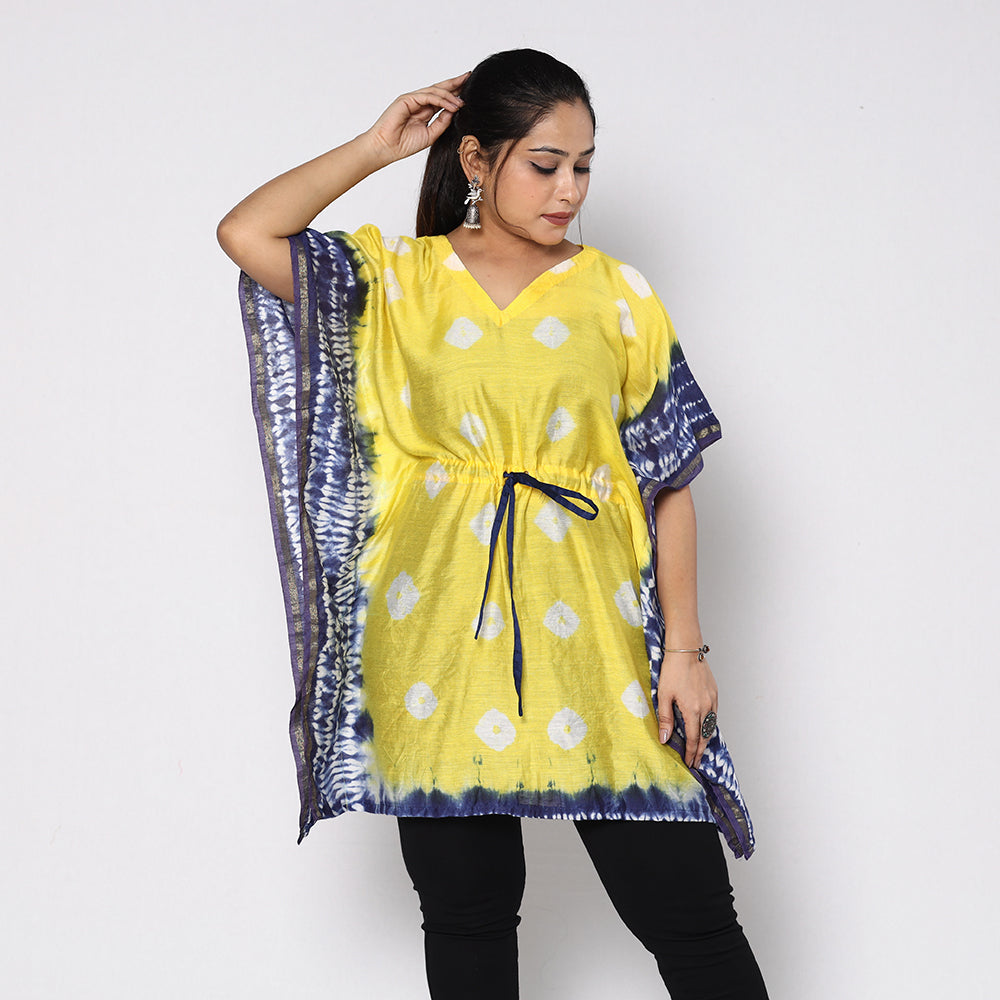 Shibori kaftan