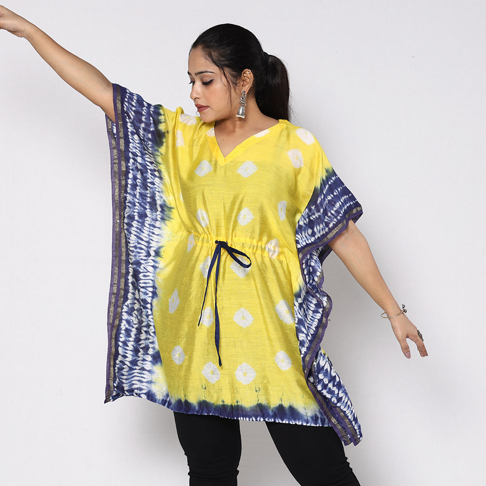 Shibori kaftan