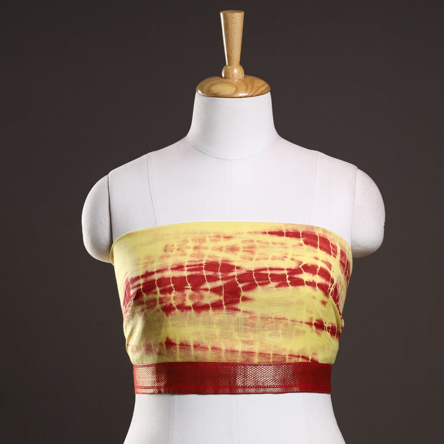 shibori blouse piece