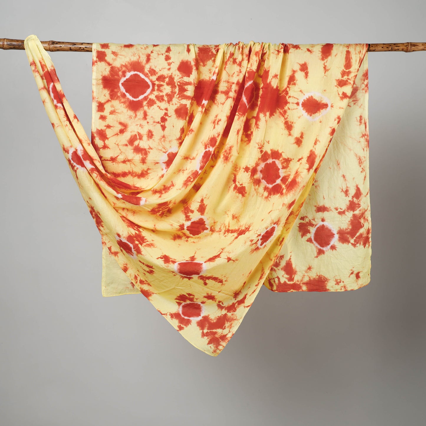 Shibori Tie-Dye Mul Cotton Dupatta/Wrap Sarong Pareo/Beach Wear at iTokri.com