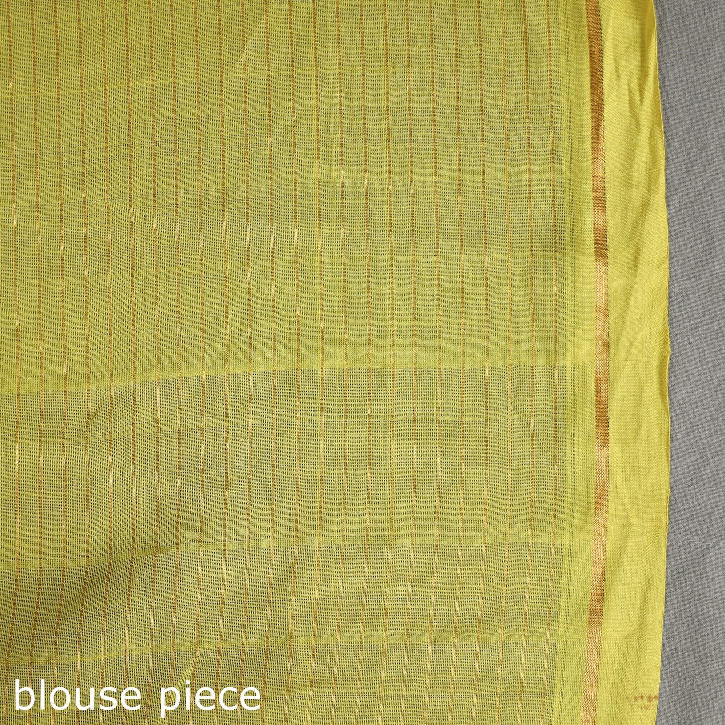 Traditional Venkatagiri Handloom Cotton Zari Checks Saree with One Side Zari Border 33 Online at iTokri.com