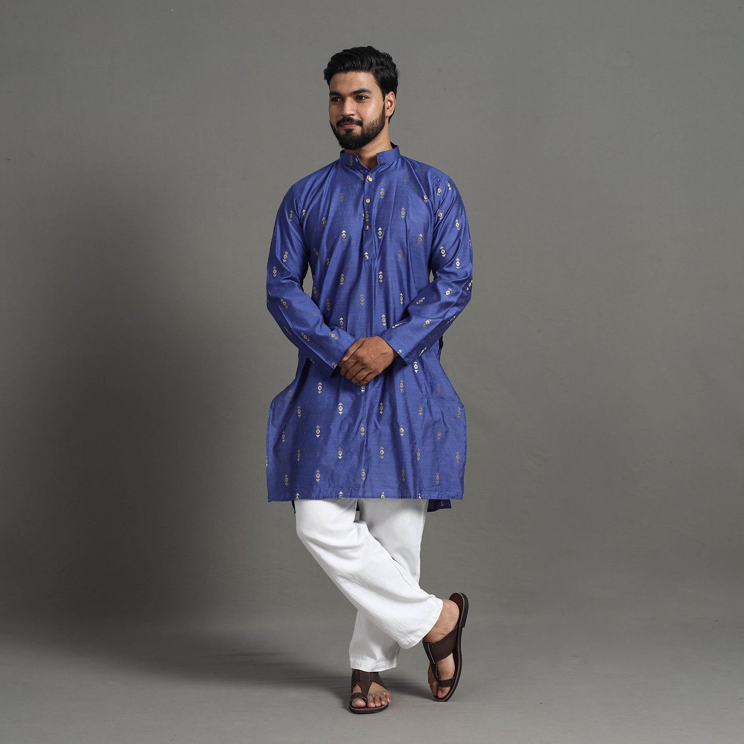 Stylish Plain Kurta for Men Online in India