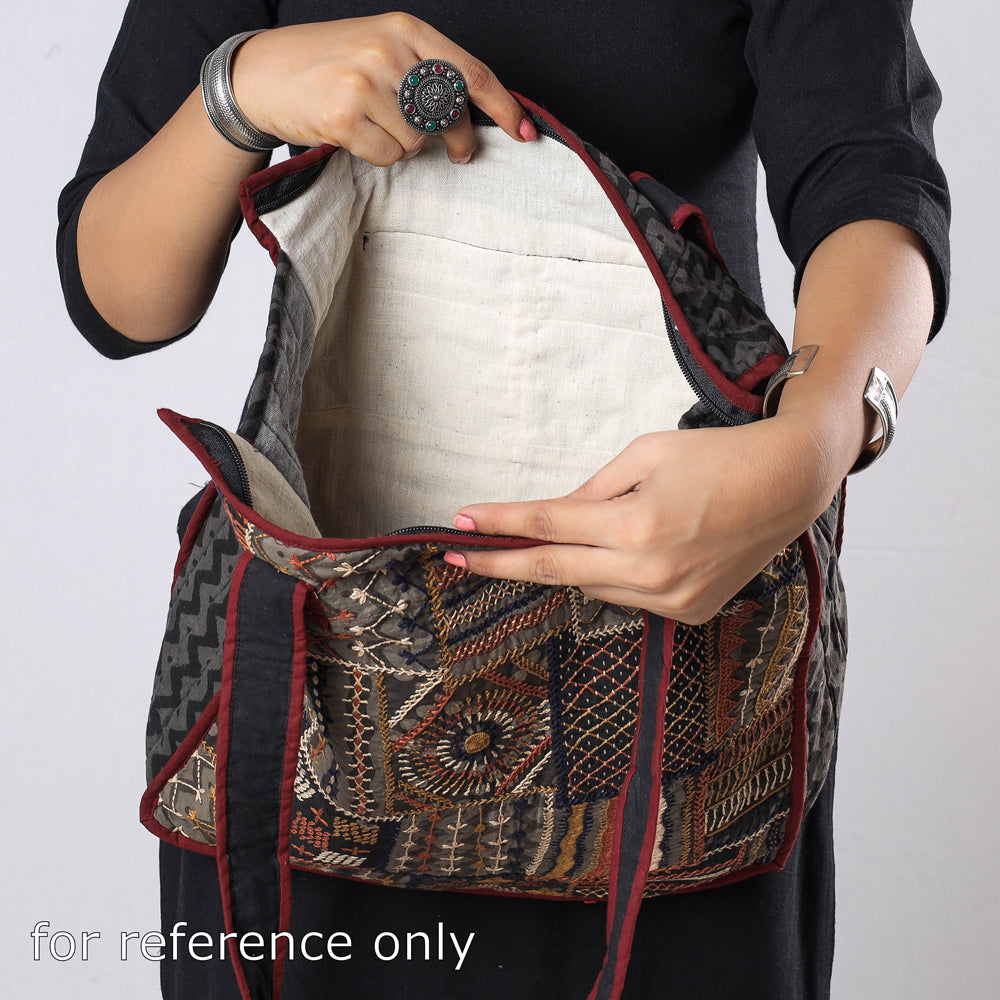 Lambani Hand Embroidery Patchwork Cotton Shoulder Bag
