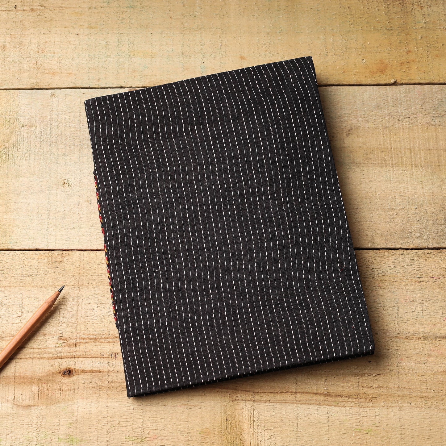 Kantha Stitch Fabric Cover Handmade Paper Notebook