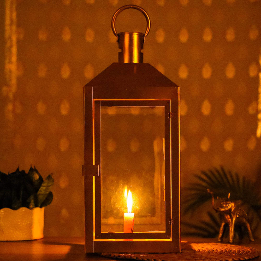 Decorative Handmade Hanging Iron Lantern (Big)