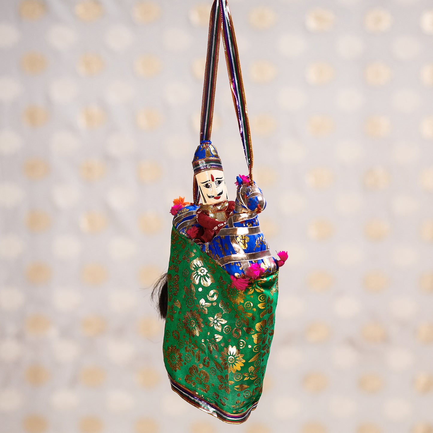 Ghodi Sawar - Rajasthani Handmade Hanging / Kathputli