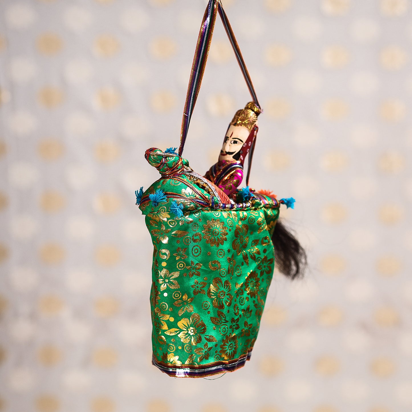 Ghodi Sawar - Rajasthani Handmade Hanging / Kathputli