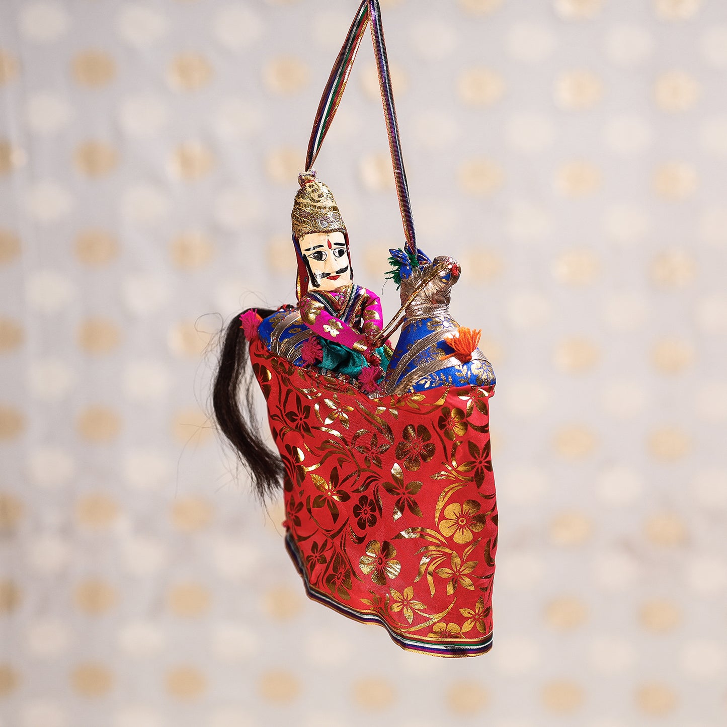 Ghodi Sawar - Rajasthani Handmade Hanging / Kathputli