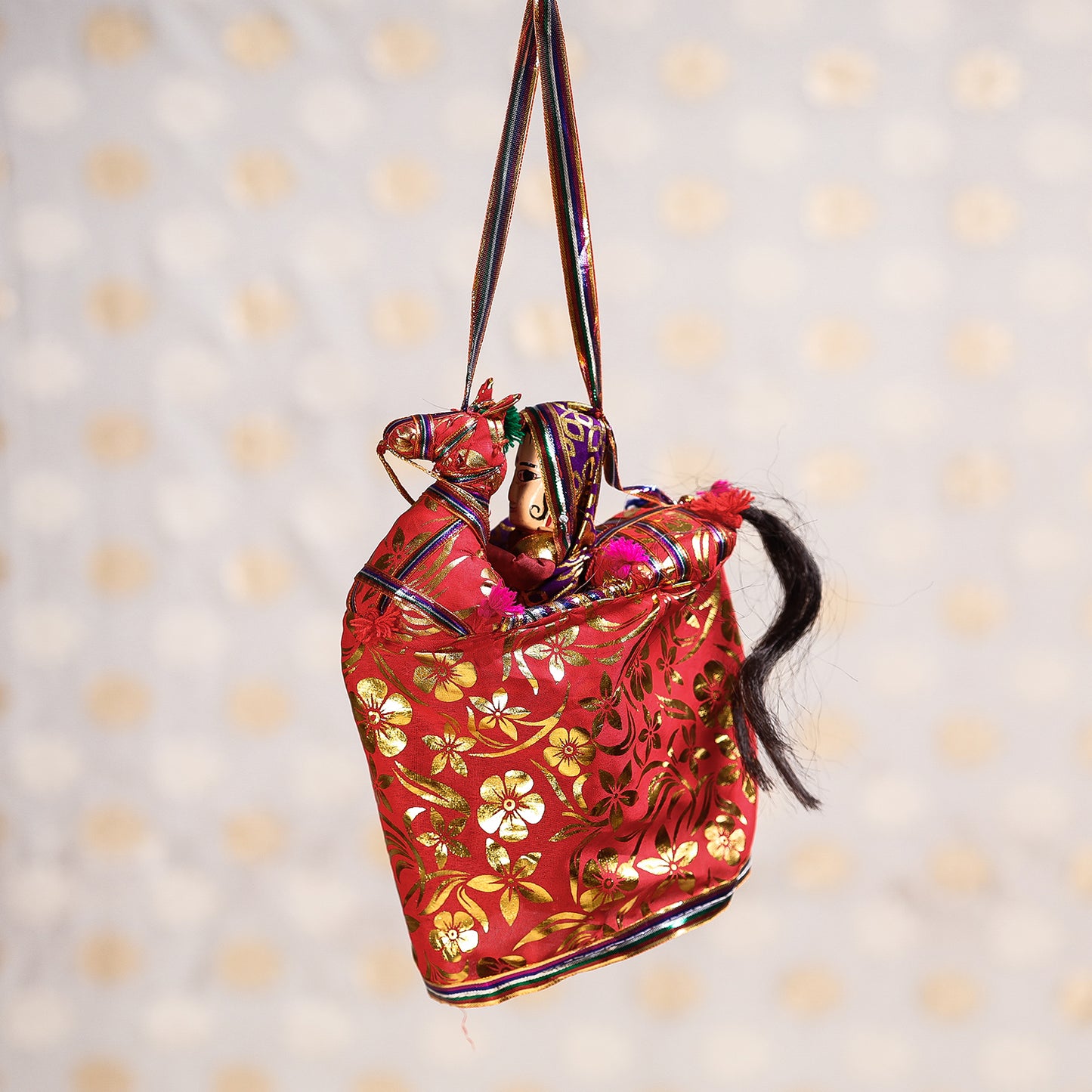 Ghodi Sawar - Rajasthani Handmade Hanging / Kathputli