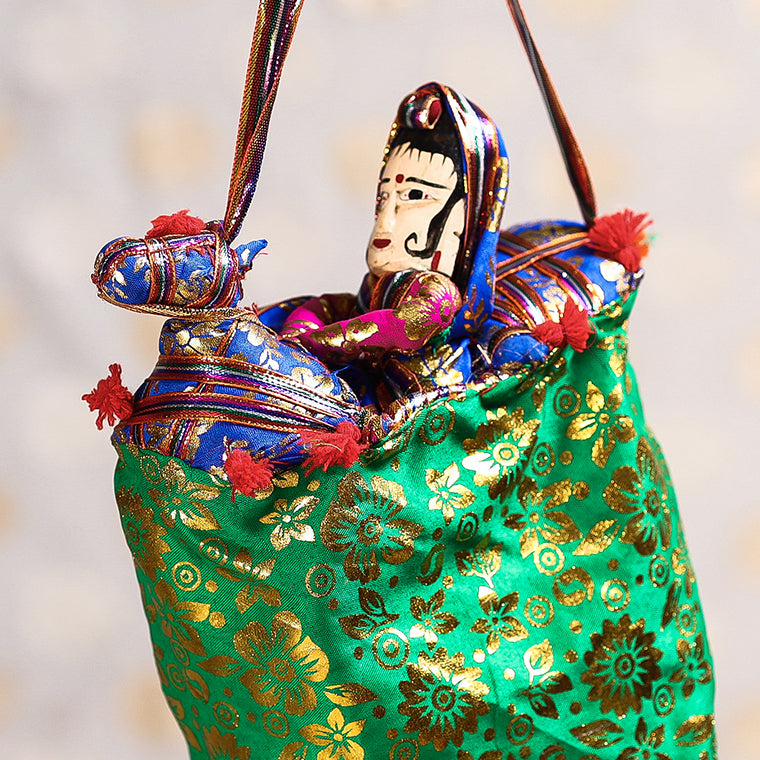 Ghodi Sawar - Rajasthani Handmade Hanging / Kathputli