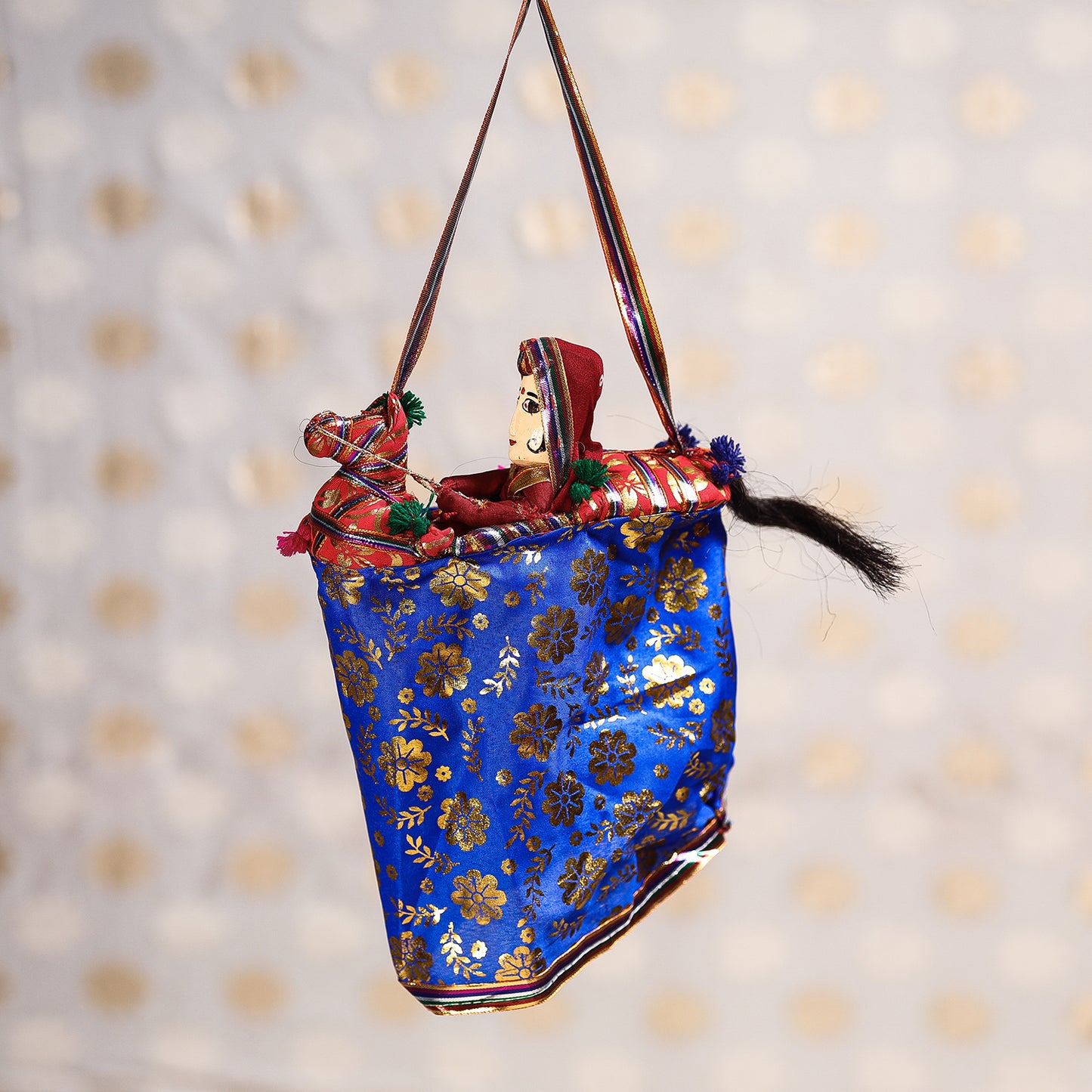 Ghodi Sawar - Rajasthani Handmade Hanging / Kathputli