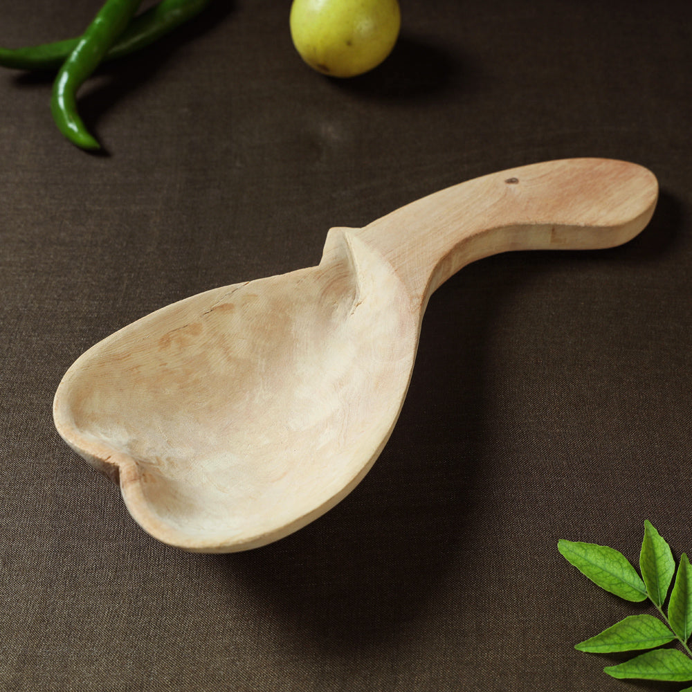 Beige - Udayagiri Wooden Heart Fork