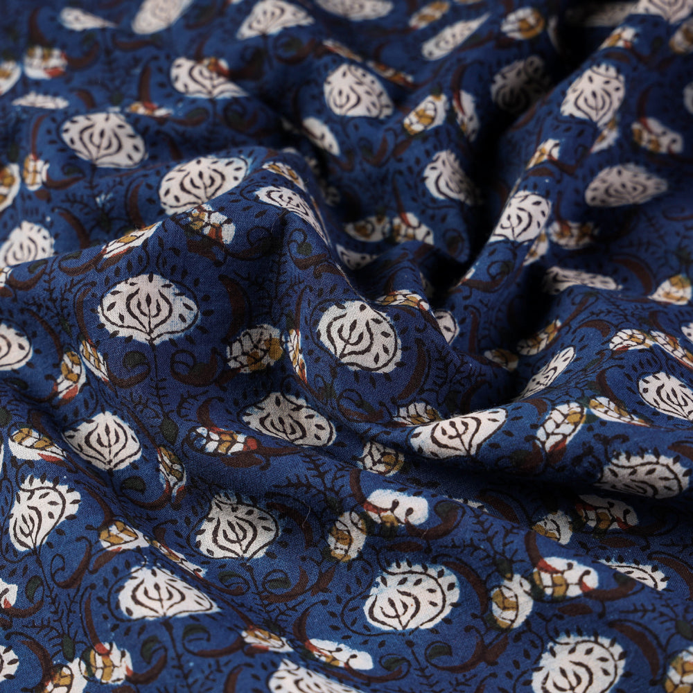 Traditional Bagru Dabu Print Fabric from Rajasthan