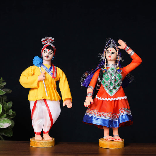  Rajasthani Couple Dolls

