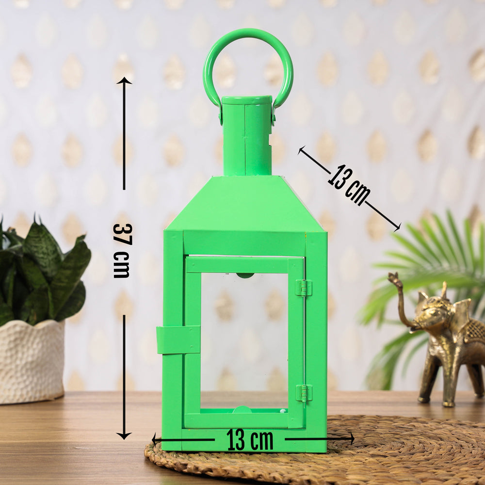 Decorative Handmade Hanging Iron Lantern (Small)