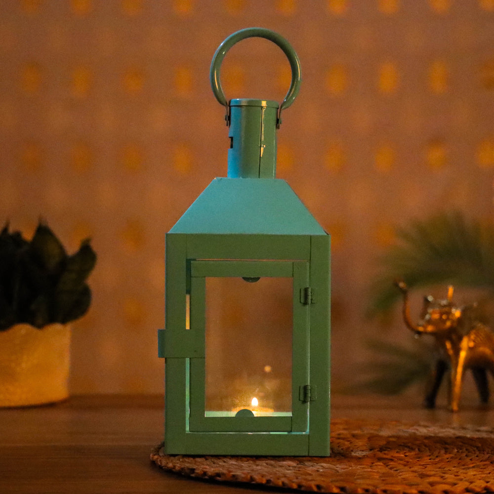 Decorative Handmade Hanging Iron Lantern (Small)