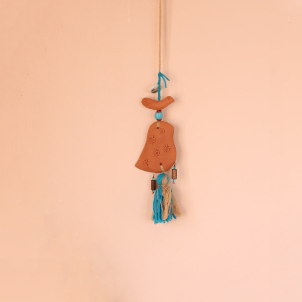 Terracotta Clay Handmade Car Hanging
