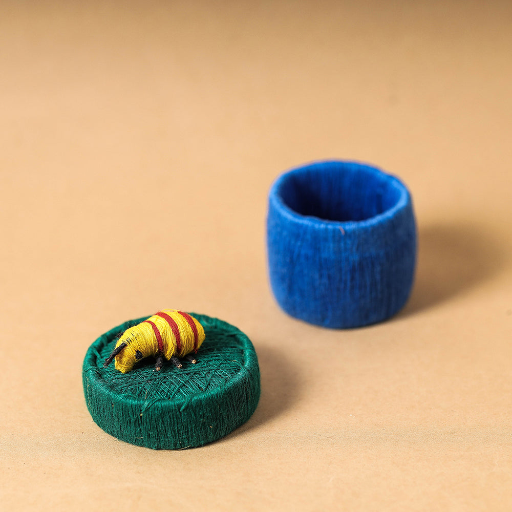 Handmade Coir Jewelry Box - Ant