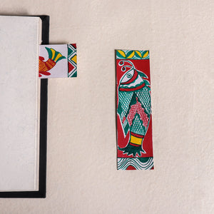 Manjusha Hand Painted Paper Bookmark