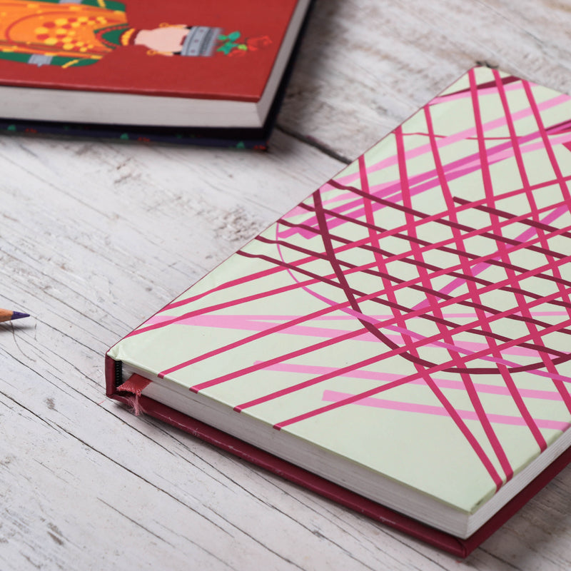 Random Weave Handmade Notebook