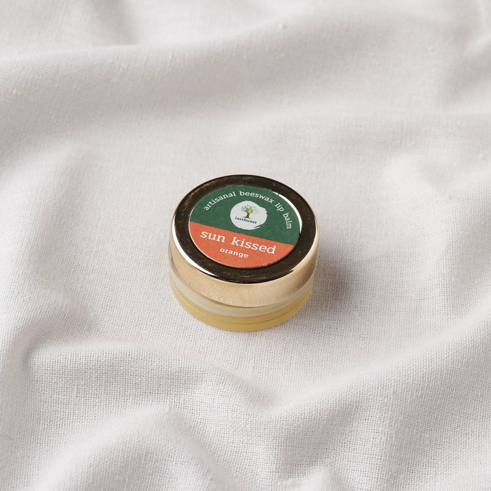 Orange - Last Forest Artisanal Beeswax Lip Balm - 5 gm