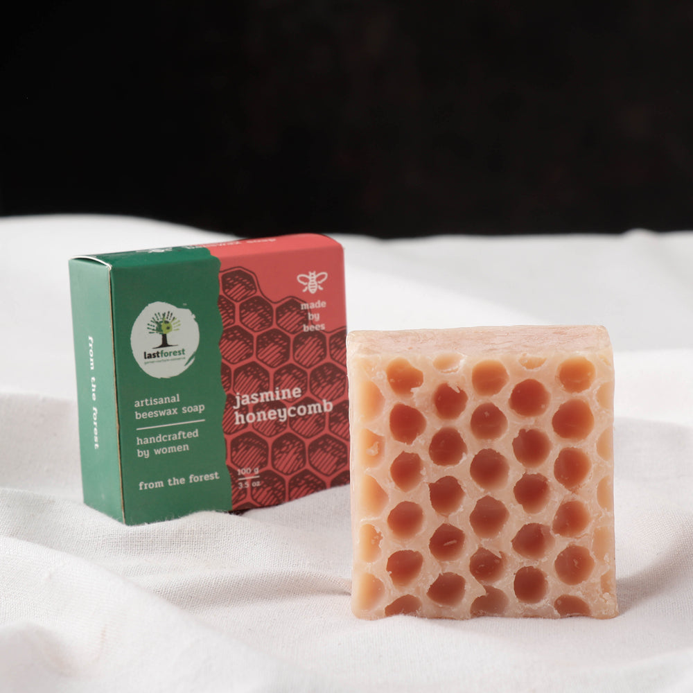 Jasmine - Last Forest Artisanal Beeswax Soap - 100 gm