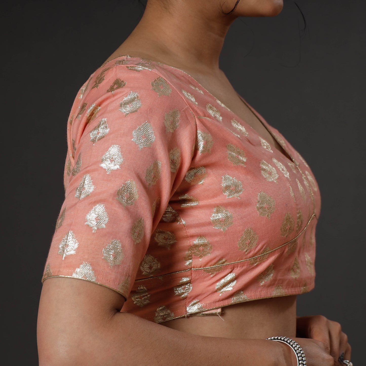 banarsi stitched blouse 