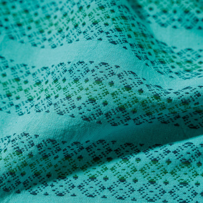 Green - Bodoweaves Handloom Cotton Fabric