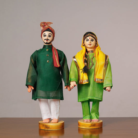 Punjabi Couple Dolls
