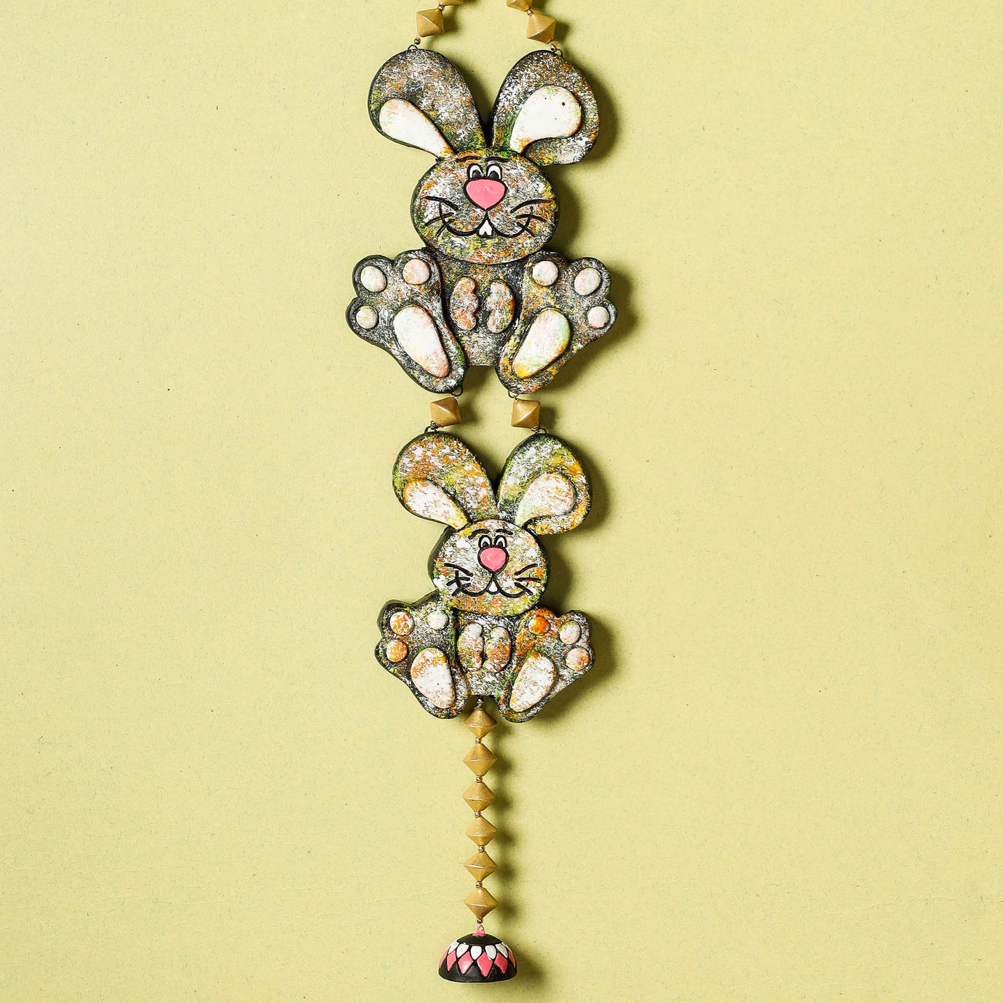 Bishnupur Handpainted Terracotta Wall Hanging