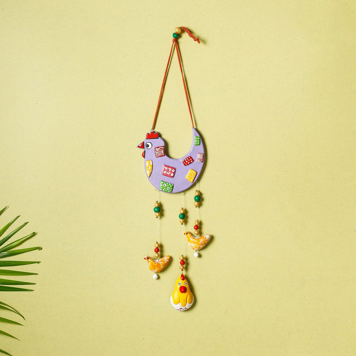 Bishnupur Handpainted Terracotta Wall Hanging