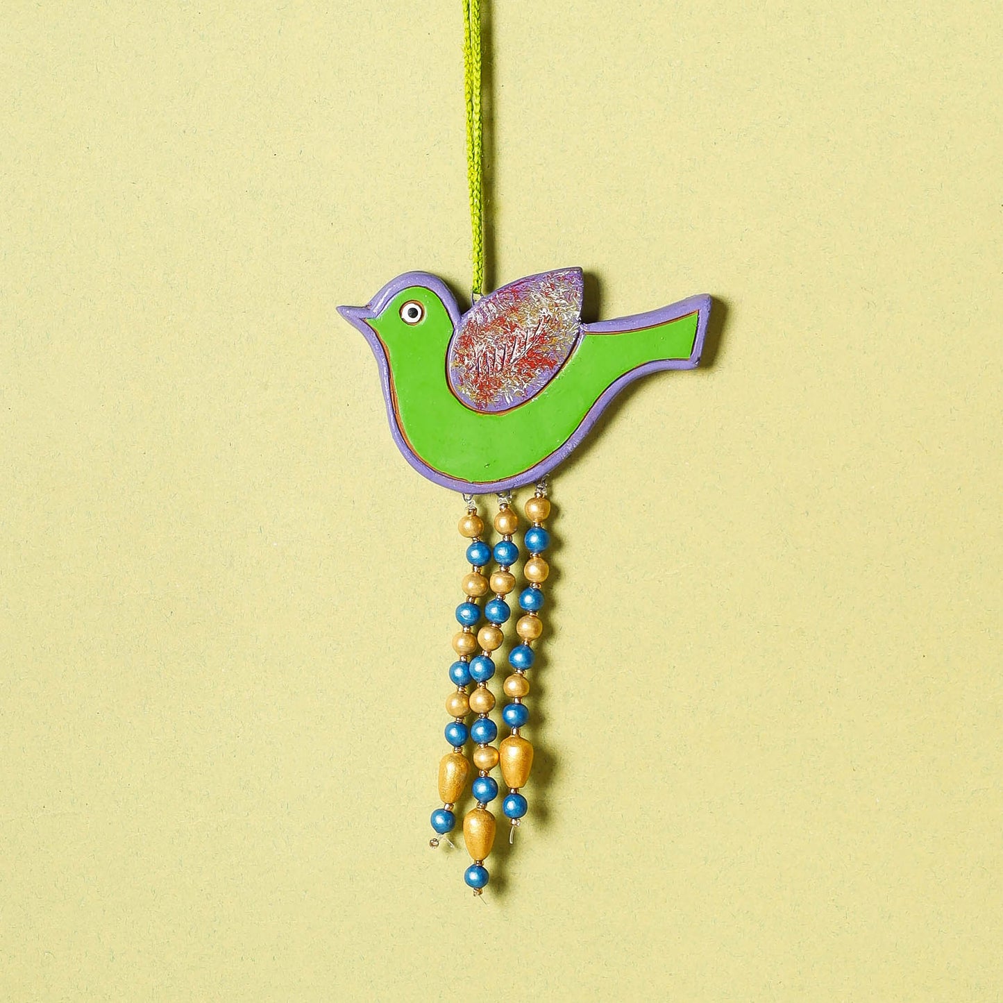 Bishnupur Handpainted Terracotta Wall Hanging