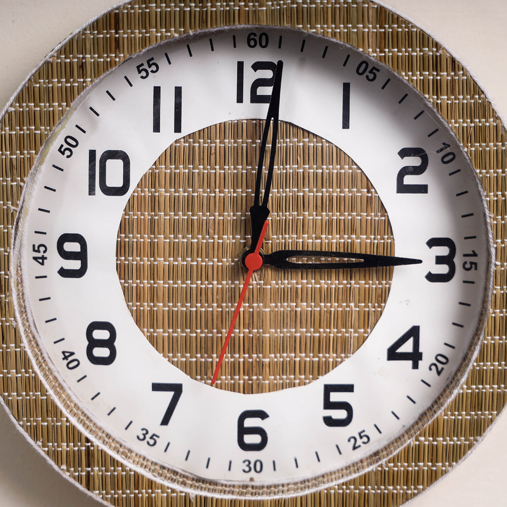 handcrafted wall clock