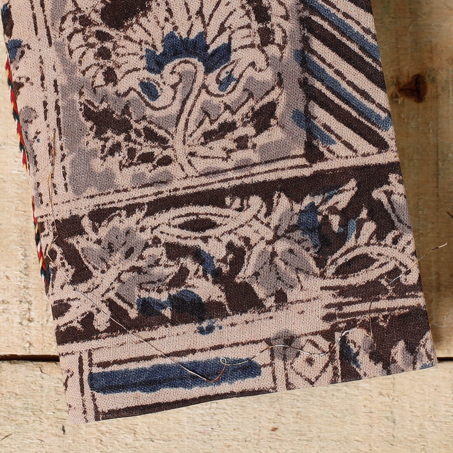 Buy Kalamkari Fabric Cover Handmade Paper Notebook Online at iTokri.com