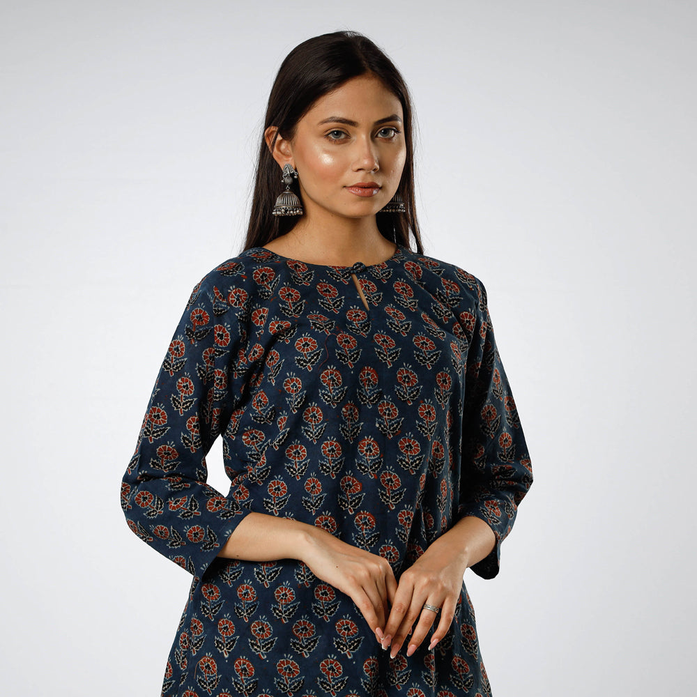 Buy Short Kurtis for Women Online, Cotton Short Kurti at Fabindia