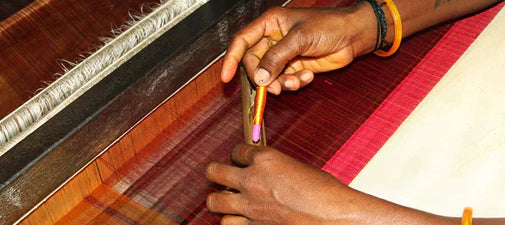 Silk weaving-Kanchipuram