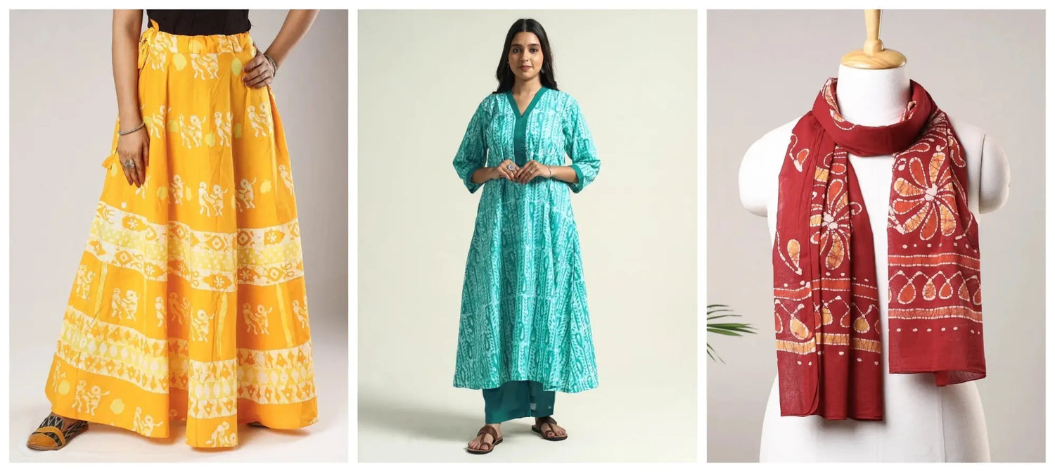 Batik printed clothes