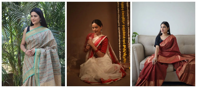 6 Must-Have Sarees for Durga Puja